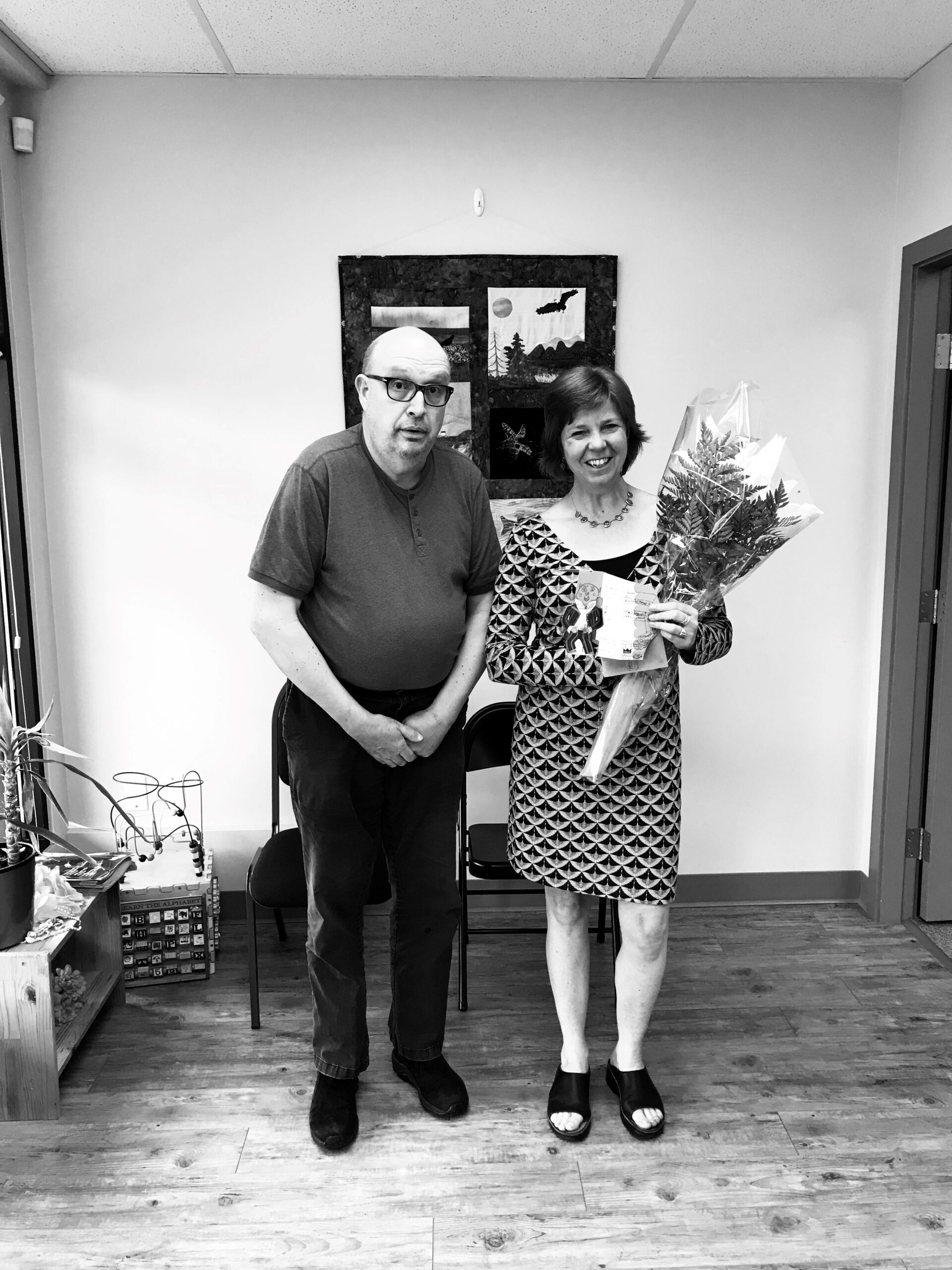 RM thanking Sheila Malcolmson